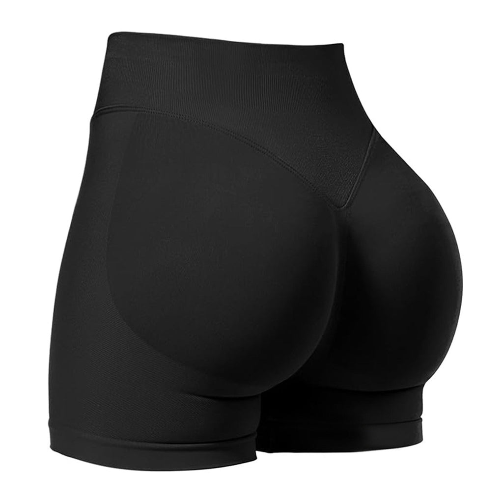 High-Waisted Fitness Shorts