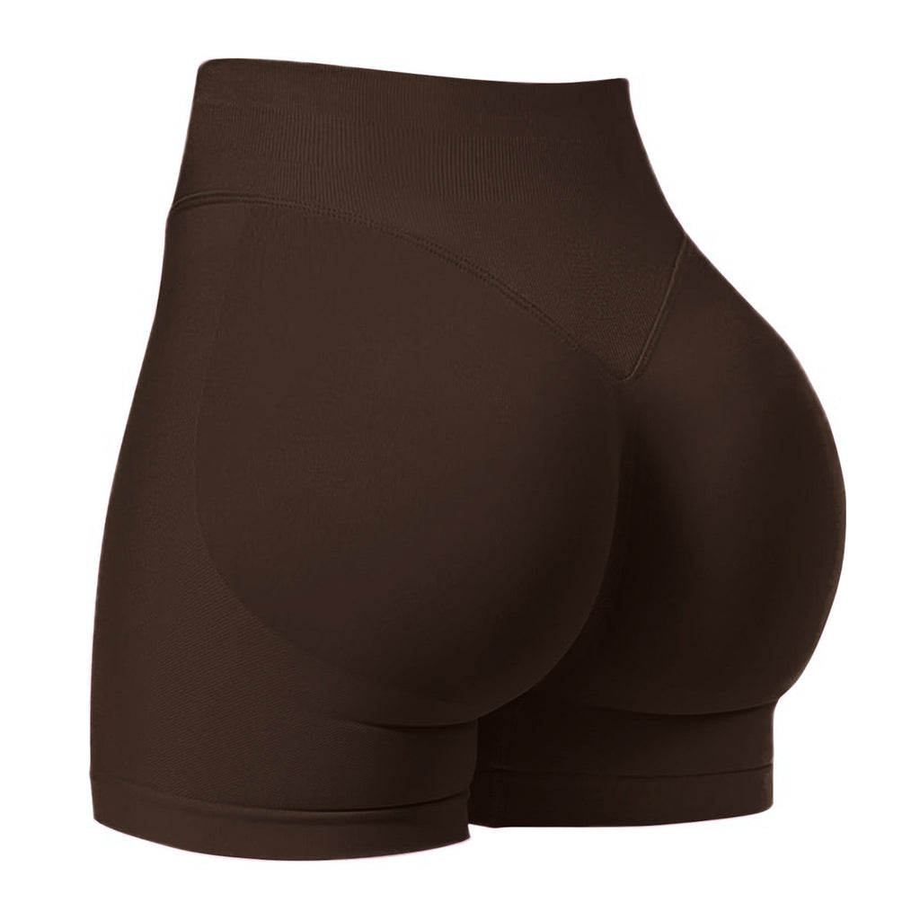 High-Waisted Fitness Shorts