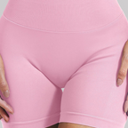 High-Waisted Fitness Shorts