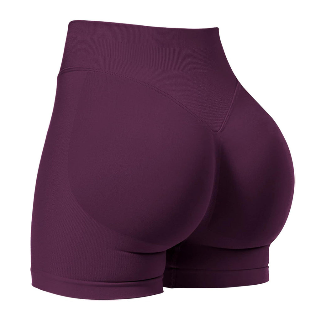 High-Waisted Fitness Shorts
