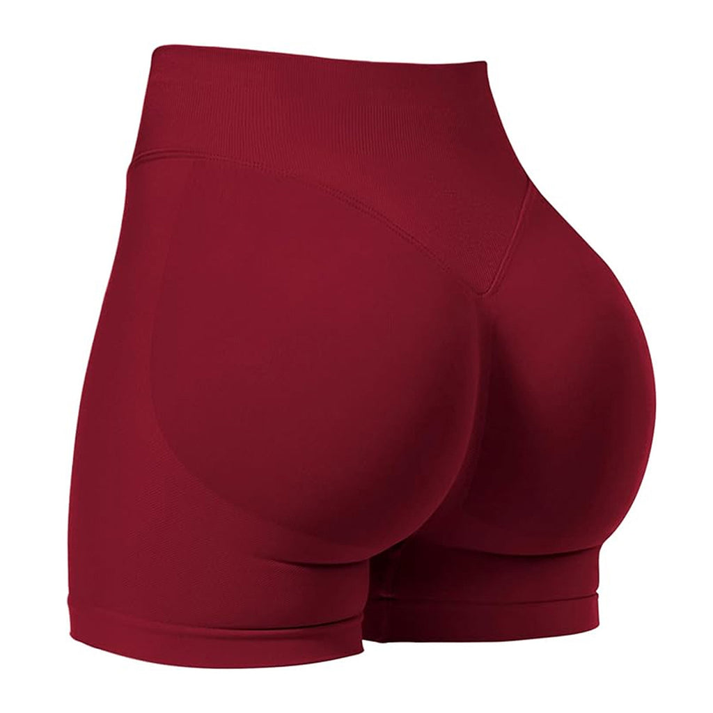 High-Waisted Fitness Shorts