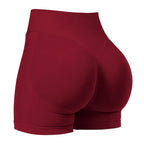 High-Waisted Fitness Shorts
