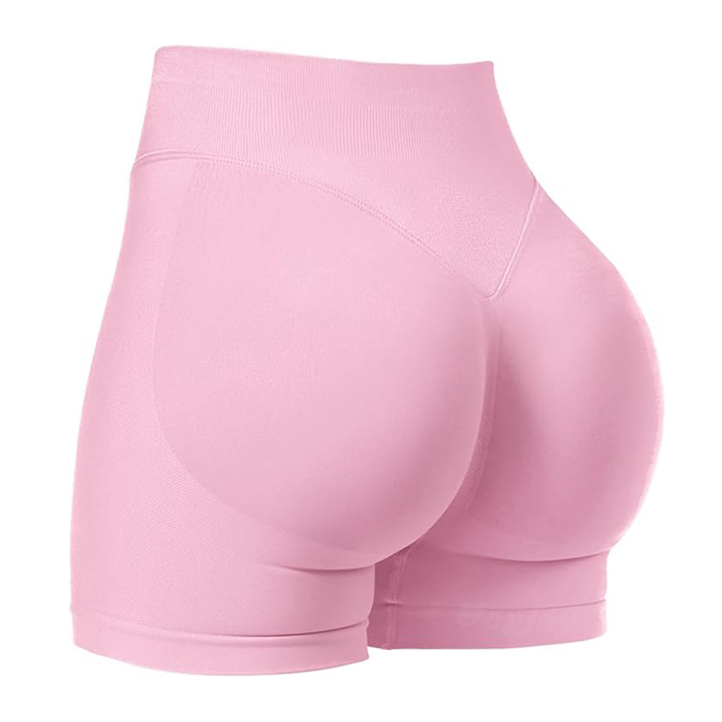 High-Waisted Fitness Shorts