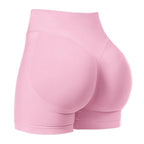 High-Waisted Fitness Shorts