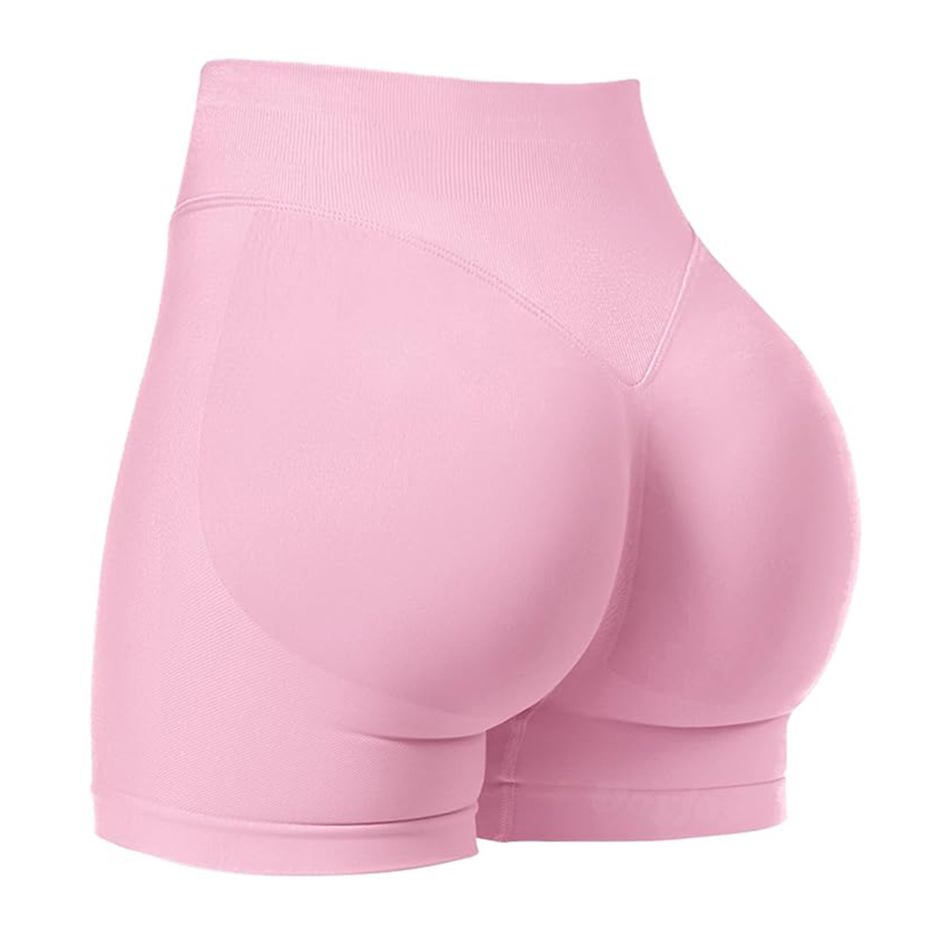 High-Waisted Fitness Shorts