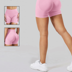 High-Waisted Fitness Shorts